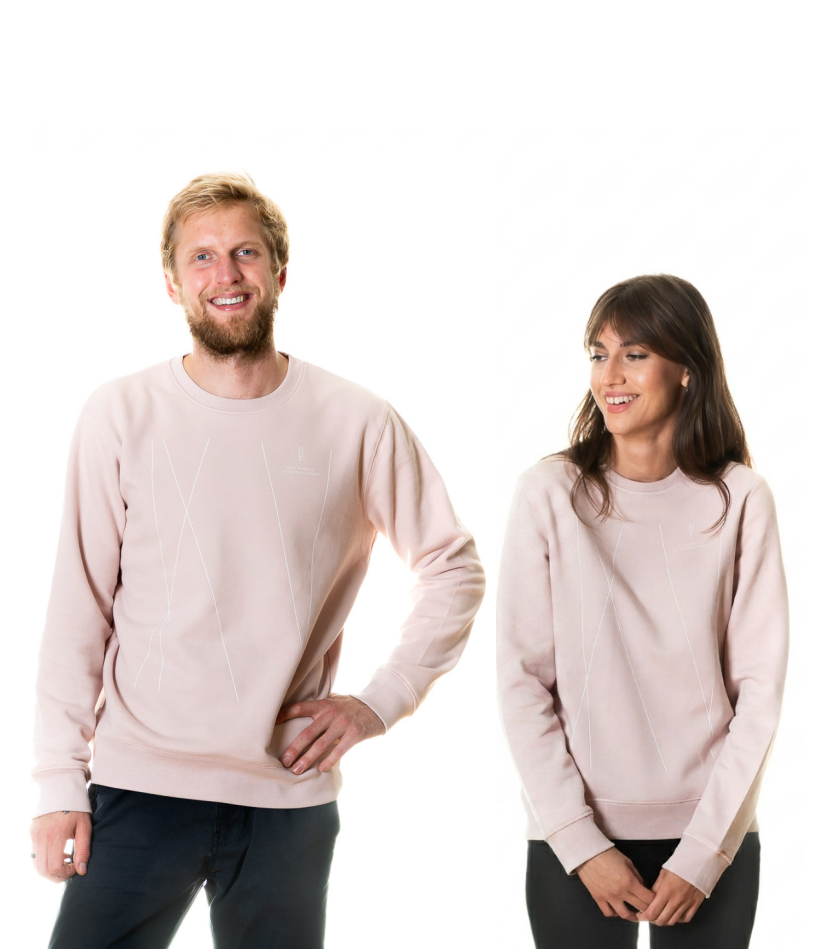 Pink Crew Neck Sweatshirt - Image 2